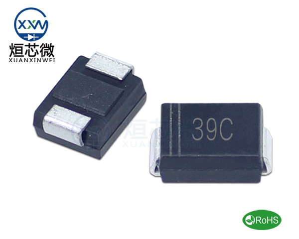 P6SMB39CA參數(shù),TVS二極管P6SMB39CA瞬態(tài)(變)抑制二極管