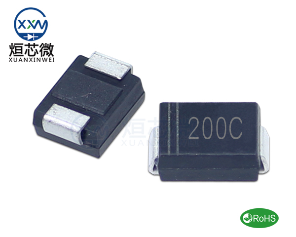 P6SMB200CA參數,TVS二極管P6SMB200CA瞬態(變)抑制二極管